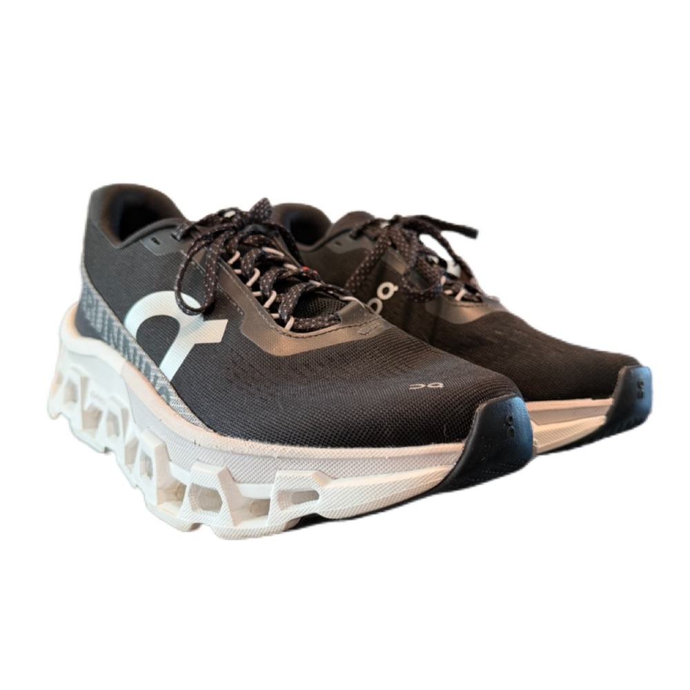 ON Running Cloudmonster 2 Running Shoe Black Frost Women’s 6.5 - Picture 2 of 15